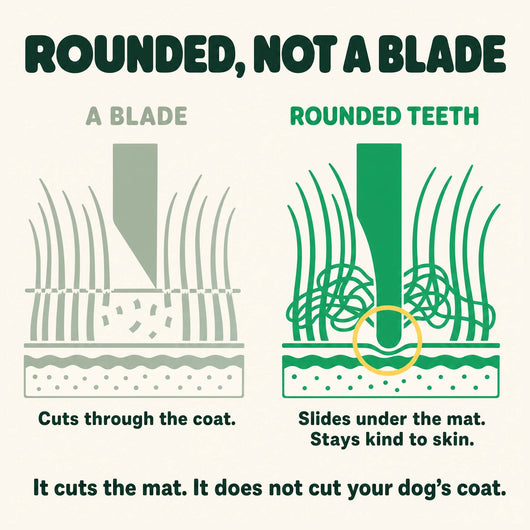 Glide & Shed Rake